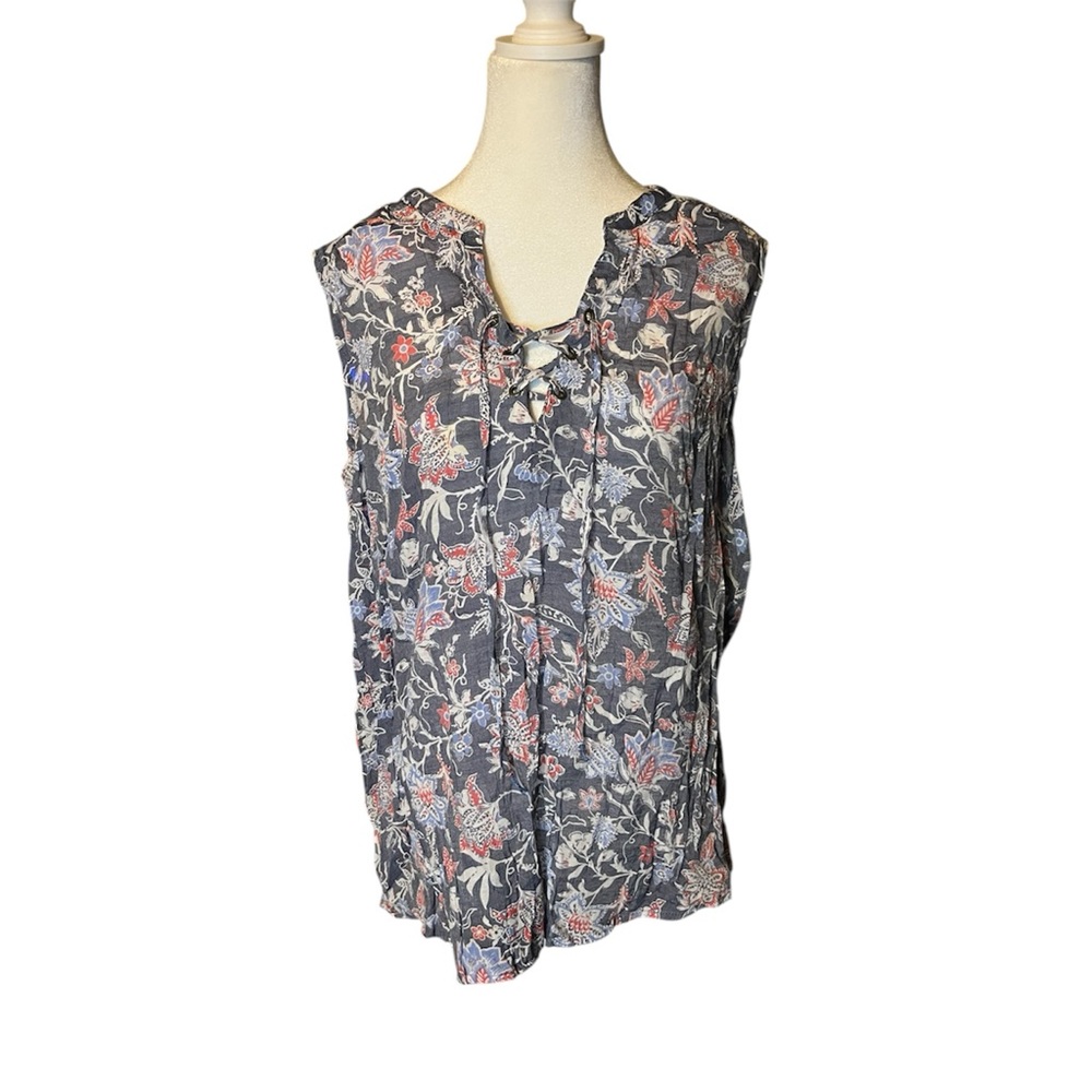 St. John's Bay Floral Print Blouse